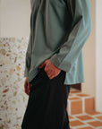 Zavian Top in Moss