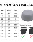 KUPIAH WAQI (Putih|Hitam)