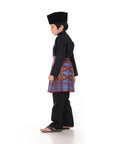 Baju Melayu Classic Cotton Kids Black