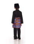 Baju Melayu Classic Cotton Kids Black