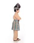 Baju Melayu Classic Cotton Kids Light Brown