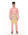 Baju Melayu Classic Cotton Dusty Pink