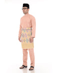 Baju Melayu Classic Cotton Dusty Pink