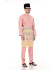 Baju Melayu Classic Cotton Dusty Pink