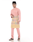 Baju Melayu Classic Cotton Dusty Pink