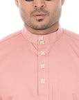 Baju Melayu Classic Cotton Dusty Pink