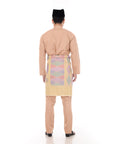 Baju Melayu Classic Cotton Light Brown