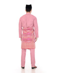 Baju Melayu Classic Cotton Light Pink