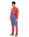 Baju Melayu Classic Cotton Red