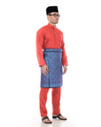 Baju Melayu Classic Cotton Red