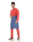Baju Melayu Classic Cotton Red
