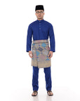 Baju Melayu Classic Cotton Royal Blue