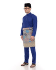 Baju Melayu Classic Cotton Royal Blue