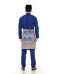 Baju Melayu Classic Cotton Royal Blue