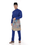 Baju Melayu Classic Cotton Royal Blue