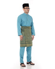 Baju Melayu Classic Cotton Turqoise