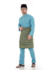 Baju Melayu Classic Cotton Turqoise