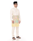 Baju Melayu Classic Cotton Creame