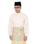 Baju Melayu Classic Cotton Creame