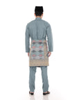 Baju Melayu Classic Cotton Dark Grey