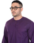KURTA CLASSIC V.2B DARK PURPLE
