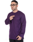 KURTA CLASSIC V.2B DARK PURPLE