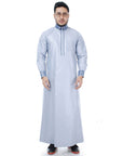 Jubah Omarthobe Style.1 Light Grey