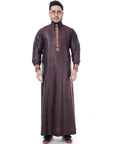 Jubah Omarthobe Style.2 Dark Brown