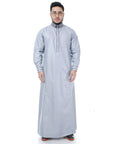 Jubah Omarthobe Style.3 Bettleship Grey