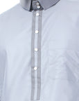 Jubah Omarthobe Style.3 Bettleship Grey