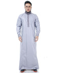 Jubah Omarthobe Style.3 Grey Loud