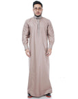 Jubah Omarthobe Style.3 Mocha Brown