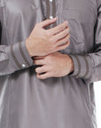Jubah Omarthobe Style.3 Taupe Brown