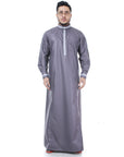Jubah Omarthobe Style.4 Dark Grey