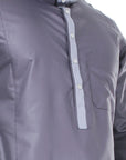 Jubah Omarthobe Style.4 Dark Grey