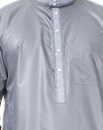 Jubah Omarthobe Style.4 Iridium Grey