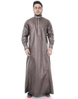 Jubah Omarthobe Style.4 Midnight Brown