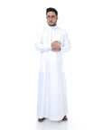 Jubah OmarThobe Style.5 Off White(ash grey)