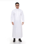 Jubah OmarThobe Style.5 rhodium white(light grey))