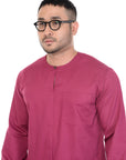 KURTA CLASSIC V.2B MAGENTA
