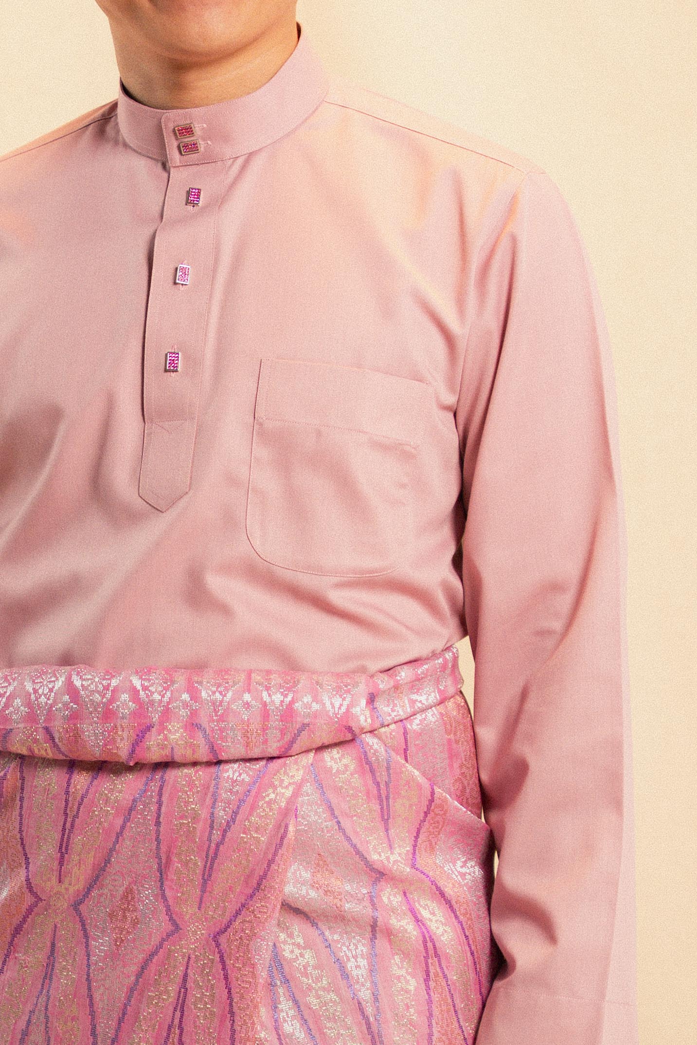 Baju Melayu Cekak Musang Modern
