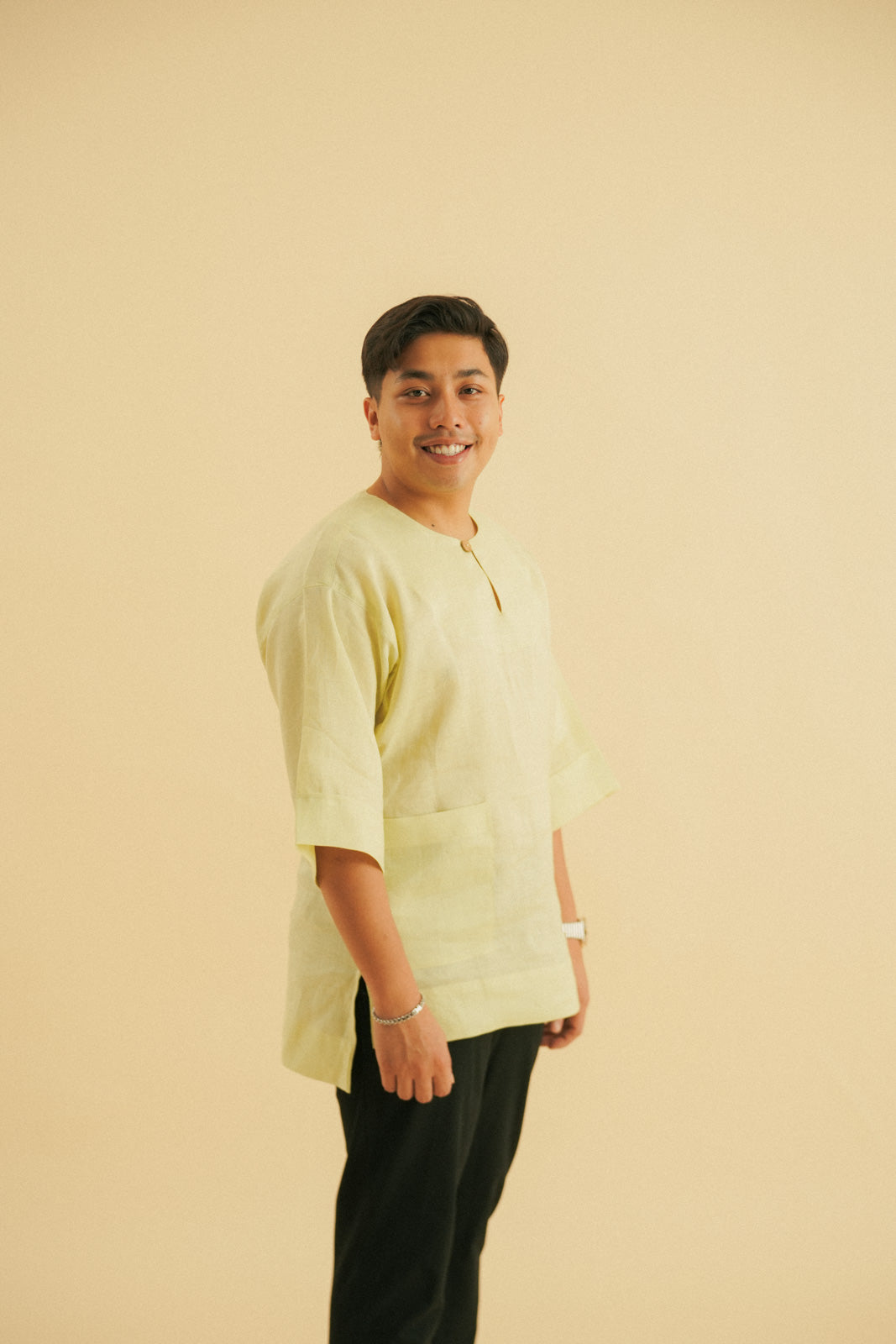 Kurta Johor Linen Premium