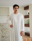 Eidrees Thawb in Porcelain