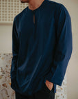 Zavian Top in Midnight