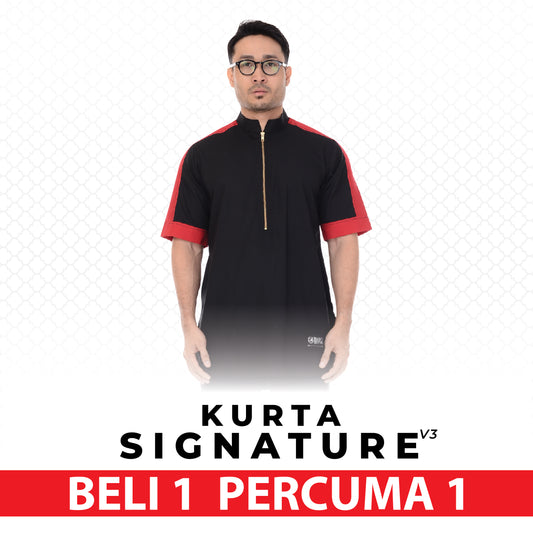 Kurta Signature Black Red V3