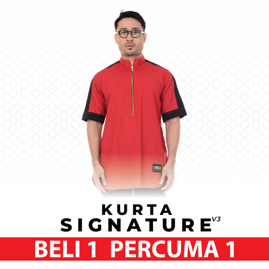 Kurta Signature Red Black V3