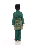 Baju Melayu Classic Cotton Kids Green