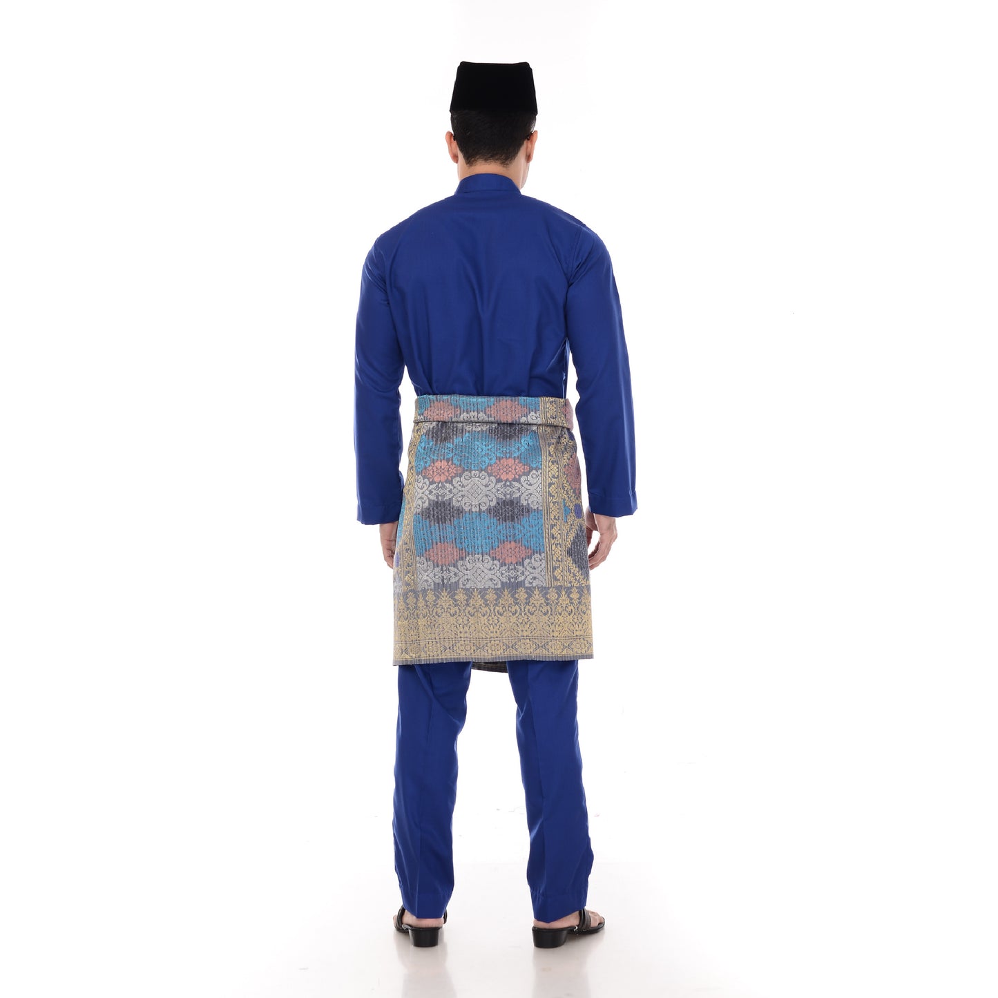 Baju Melayu Classic Cotton Royal Blue