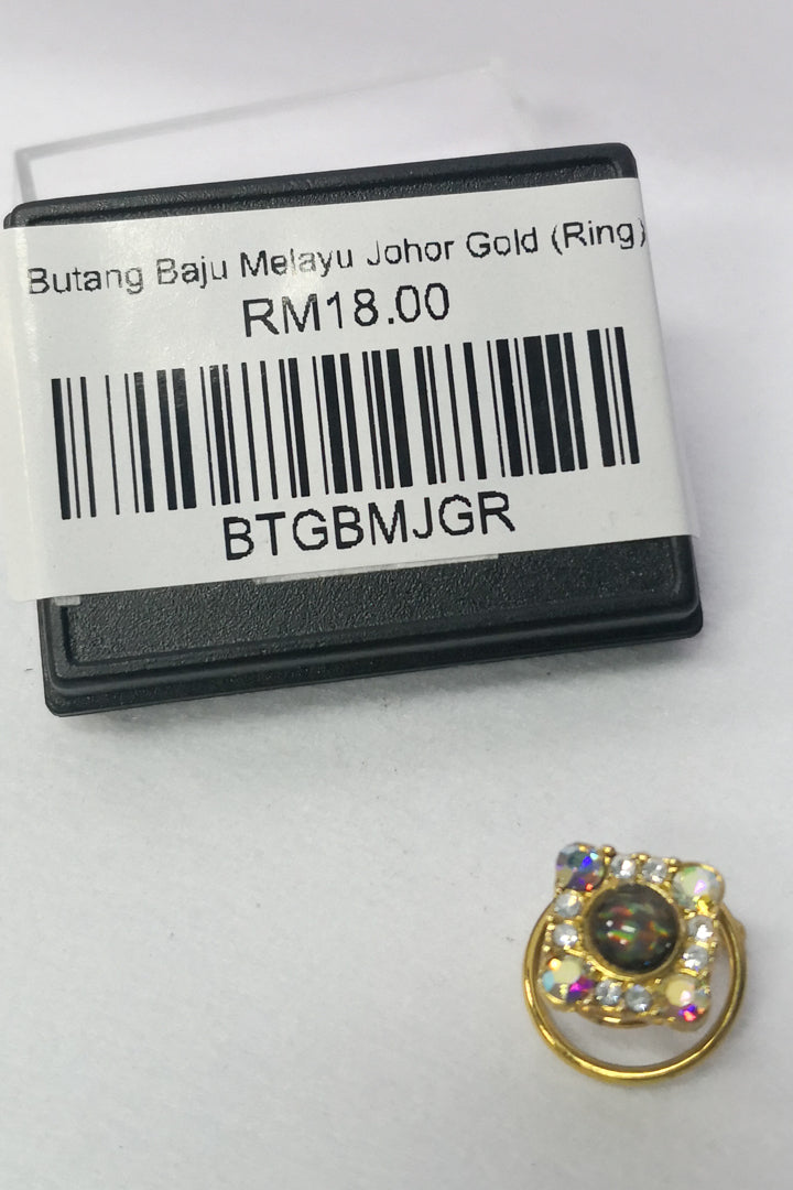 Butang Baju Melayu Johor Gold (Ring)