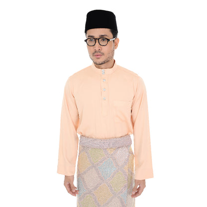 BAJU MELAYU NERO LIGHT PEACH